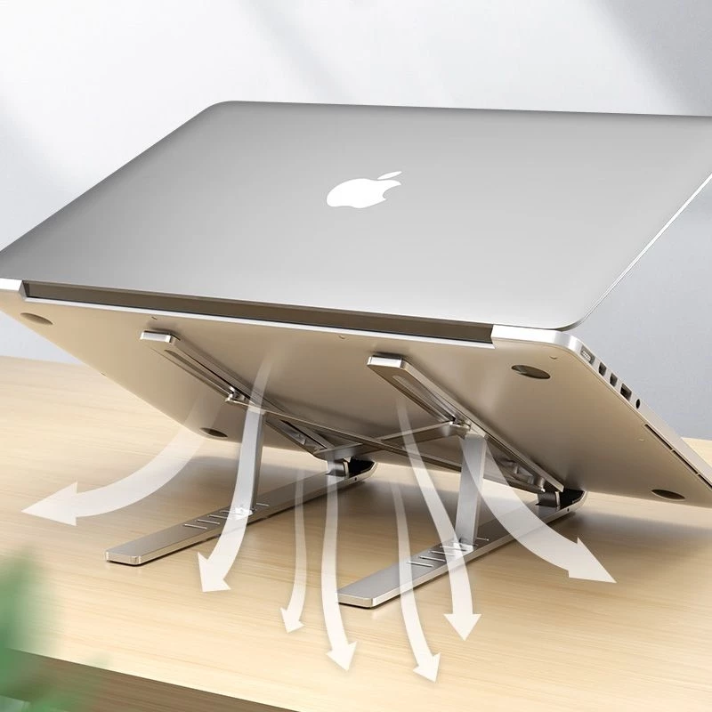 Tech-Protect Alustand - Universal Βάση Αλουμινίου για Laptop έως 16" - Silver (0795787711361)