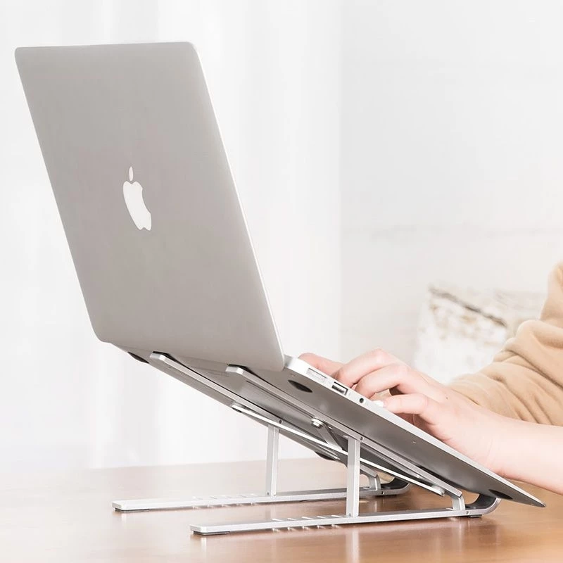 Tech-Protect Alustand - Universal Βάση Αλουμινίου για Laptop έως 16" - Silver (0795787711361)