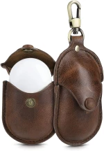 KW PU Leather Θήκη για Samsung Galaxy Buds / Buds Plus - Dark Brown (56871.18)
