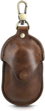 KW PU Leather Θήκη για Samsung Galaxy Buds / Buds Plus - Dark Brown (56871.18)