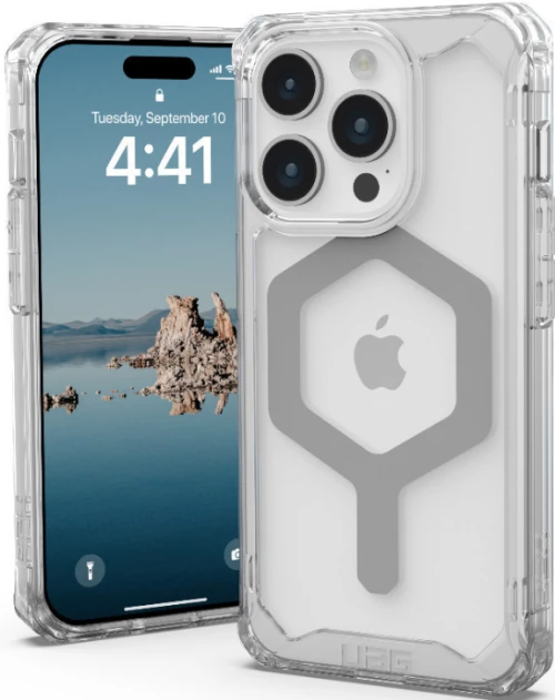 UAG Plyo - Ανθεκτική Θήκη MagSafe - Apple iPhone 15 Pro - Ice / Silver (114286114333)