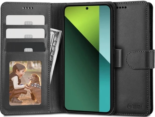 Θήκη Πορτοφόλι Xiaomi Redmi Note 13 Pro 5G / Poco X6 - Tech-Protect Wallet - Black (5906302300082)