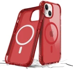 Prodigee Safetee Neo + Mag - Σκληρή Ανθεκτική Ημιδιάφανη Θήκη MagSafe - Apple iPhone 15 - Ruby (IPH15-6.1-NEOM-RBY)