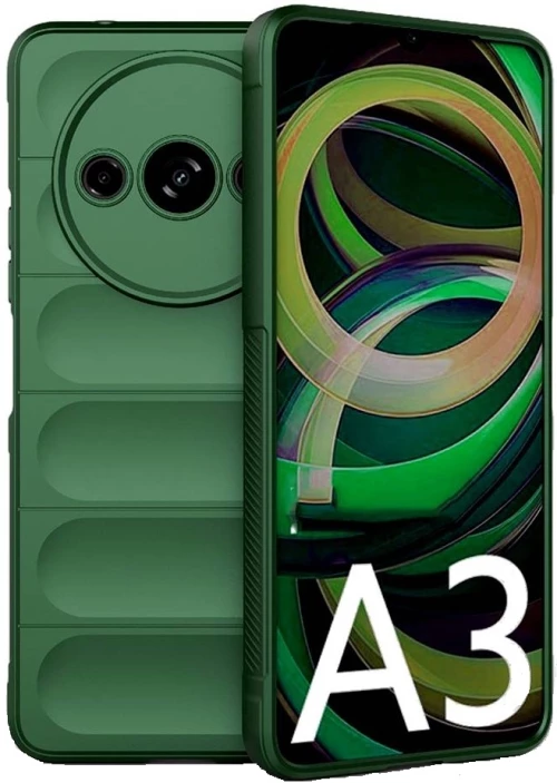 Θήκη Σιλικόνης - Xiaomi Redmi A3 - Techsuit Magic Shield - Green (5949419114036)