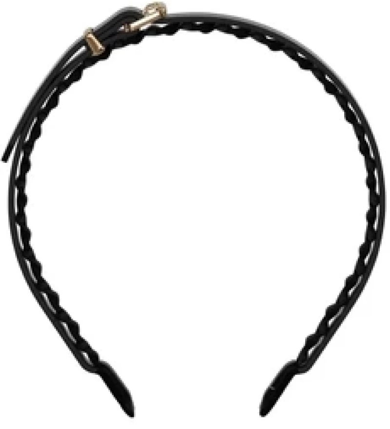 INVISIBOBBLE hairhalo chic strap black στέκα μαλλιών ρυθμιζόμενη 1τμχ