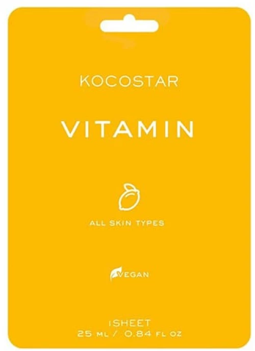 KOCOSTAR vitamin face mask 1τεμάχιο