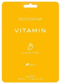 KOCOSTAR vitamin face mask 1τεμάχιο