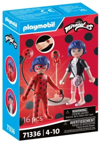 PLAYMOBIL MIRACULOUS MARINETTE & LADYBUG  (#71336)