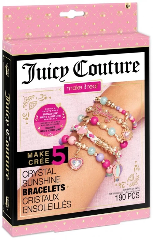 MAKE IT REAL JUICY COUTURE CRYSTAL SUNSHINE ΒΡΑΧΙΟΛΙΑ (#4433)