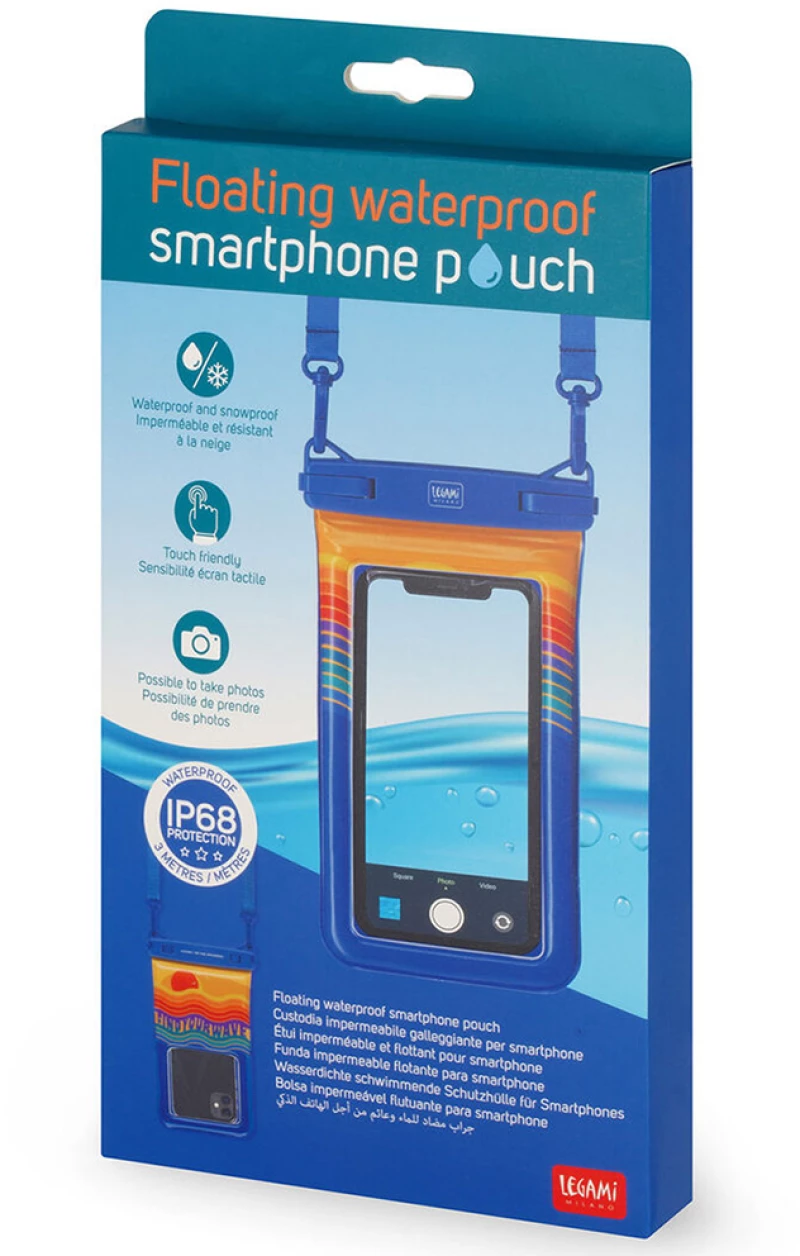 LEGAMI FLOATING ΑΔΙΑΒΡΟΧΗ ΘΗΚΗ SMARTPHONE WAVES (#WPP0006)