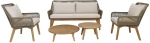 Padua-2 Lounge Set - Ξύλο