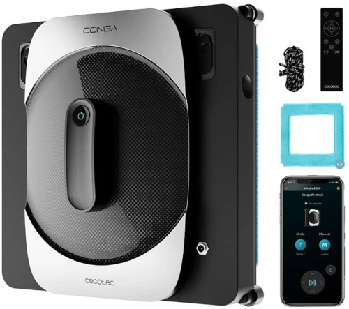 Καθαριστής Τζαμιών Ρομπότ Cecotec Conga Windroid 1290 DoubleSpray Connected T CEC-00255