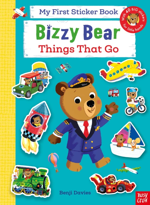 Bizzy Bear : my First Sticker Book - Things That go pb