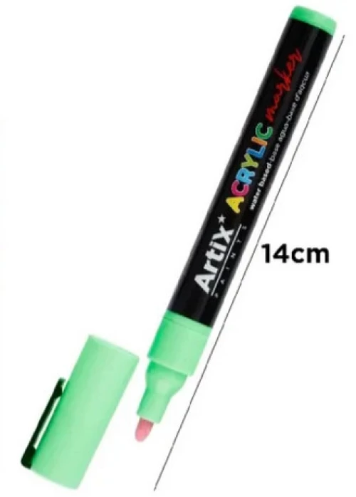 Μαρκαδόρος ARTIX Ακρυλικός 1.5-2.5mm Πράσινο Ανοιχτό PP922-14