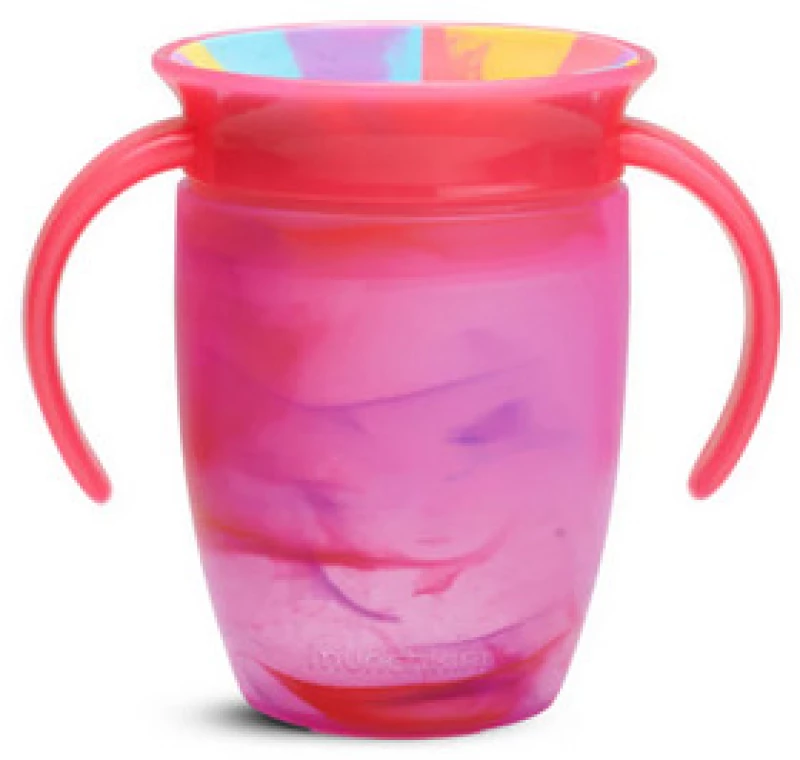 Εκπαιδευτικό κύπελλο Miracle 360 Trainer Cup Munchkin 207ml 6m+ Tropical Swirl 90317