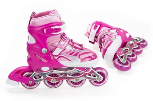 Αυξομειούμενα Πατίνια Roller NJ 1828 A INLINE SKATES NILS EXTREME ΡΟΖ-LARGE (39-42) - 16-00-036