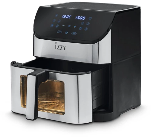 Izzy IZ-8229 Φριτέζα Αέρος με Wi-Fi 8lt Ασημί