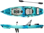 SCK - OCEANUS 335 pedal-step μονοθέσιο καγιάκ με κάθισμα αλουμινίου SCK - Μπλε/Τυρκουάζ