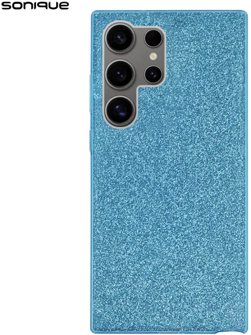 Θήκη Σιλικόνης Sonique Shiny Samsung Galaxy S24 Ultra Γαλάζιο