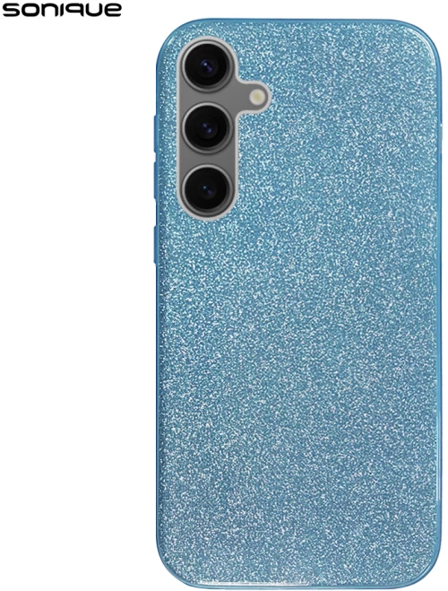 Θήκη Σιλικόνης Sonique Shiny Samsung Galaxy S24 Γαλάζιο