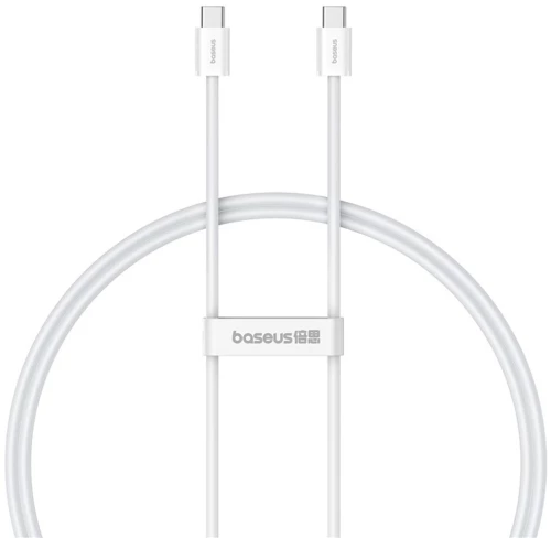 Baseus - Data Cable (P10365200211-03) - Type-C to Type-C, 100W, 1m - Moon White