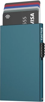 Καρτοθήκη Μεταλλική Rfid Cactus Πράσινη CT300-14