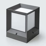 ΦΩΤΙΣΤΙΚΟ ΕΞΩΤΕΡΙΚΟΥ ΧΩΡΟΥ Ε27 IP44 ΑΝΘΡΑΚΙ  ABS MATERIAL CADDO