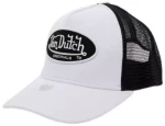 VON DUTCH Καπέλα TRUCKER BOSTON - WHITE