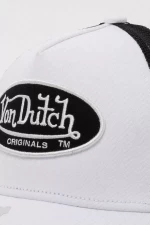 VON DUTCH Καπέλα TRUCKER BOSTON - WHITE