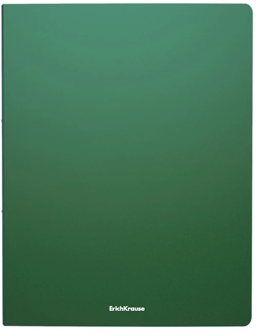 Ντοσιέ Σουπλ ErichKrause Α4 με 30 Ζελατίνες Matt Classic Green 59191