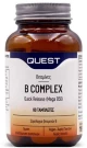 Quest B Complex Mega B-50 Quick Release, Σύμπλεγμα Βιταμινών B 60Tabs