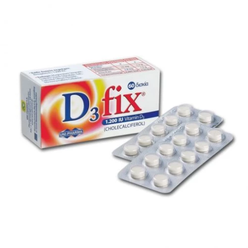 UNI-PHARMA D3 FIX 60TABL 1200IU