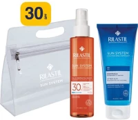 Rilastil Promo Sun System Dermatological Oil Spf30, 200ml & Δώρο After Sun Gel 200ml & Νεσεσέρ 1 Τεμ
