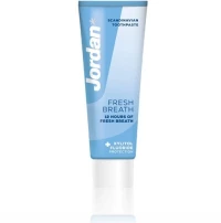 Jordan Fresh Breath Toothpaste Φθοριούχος Οδοντόκρεμα για την Καταπολέμηση της Κακοσμίας 75ml
