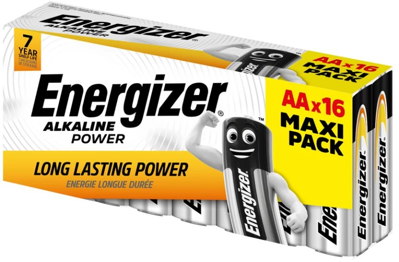 Energizer Power Αλκαλική Mignon Battery AA S16 (16τμχ)