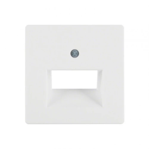 Πλακίδιο Διπλής Πρίζας RJ11/RJ45 Λευκό Berker 14096089 Hager 14096089 Λευκό