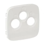 Πλακίδιο Πρίζας TV-R-SAT Περλέ Valena Allure 754799 Legrand 754799 Λευκό