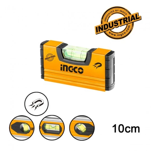 Αλφάδι Μίνι Μαγνητικό 10cm HMSL03101 INGCO HMSL03101