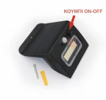 Ηλιακός Προβολέας IP65 LED 3W 4000K ON-OFF Lumen 5-0311 Μαύρο