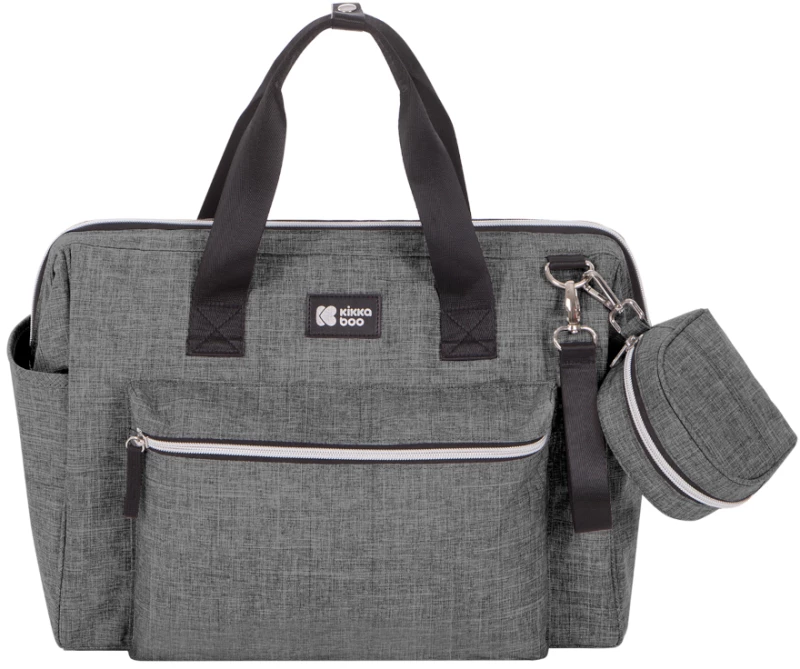Τσάντα με Αλλαξιέρα Maxi Kikka boo Dark Grey 31108020088