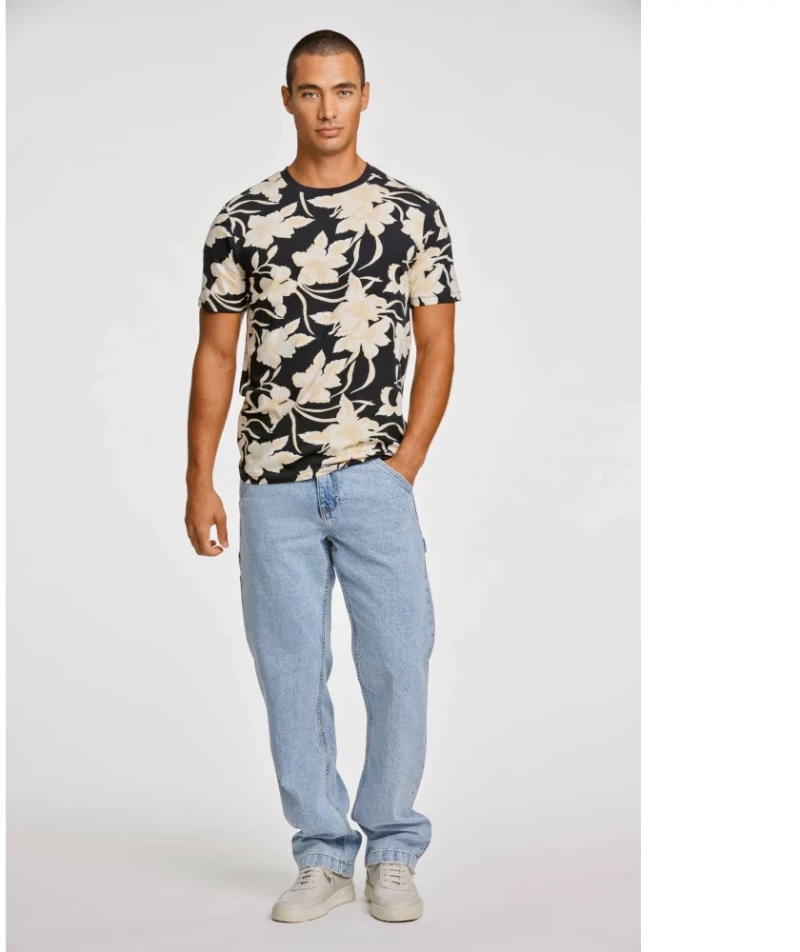 Lindbergh Men's Loose Fit Jeans