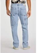 Lindbergh Men's Loose Fit Jeans