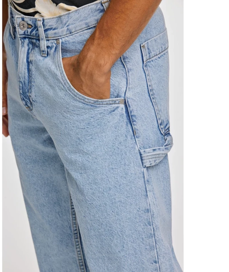Lindbergh Men's Loose Fit Jeans