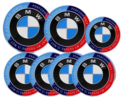 BMW M PERFORMANCE ΣΕΤ 7ΤΜΧ (ΚΑΠΟ-ΤΙΜΟΝΙ-ΖΑΝΤΕΣ)