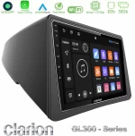 Clarion GL300 Series 4Core Android11 2+32GB Opel Mokka Navigation Multimedia Tablet 9" Με Carplay & Android Auto U-GL3-OP066