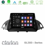 Clarion GL300 Series 4Core Android11 2+32GB Ford C-Max/Kuga Navigation Multimedia Tablet 9" Με Carplay & Android Auto U-GL3-FD0047