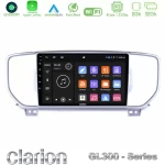 Clarion GL300 Series 4Core Android11 2+32GB Kia Sportage 2016-2018 Navigation Multimedia Tablet 9" Με Carplay & Android Auto U-GL3-KI0033