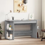 Γραφείο Γκρι Sonoma 140 x 50 x 75 εκ. από Επεξεργασμένο Ξύλο Γκρι 840553