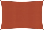 Πανί Σκίασης Τερακότα 5 x 7 μ. από HDPE 160 γρ./μ² Καφέ 311357