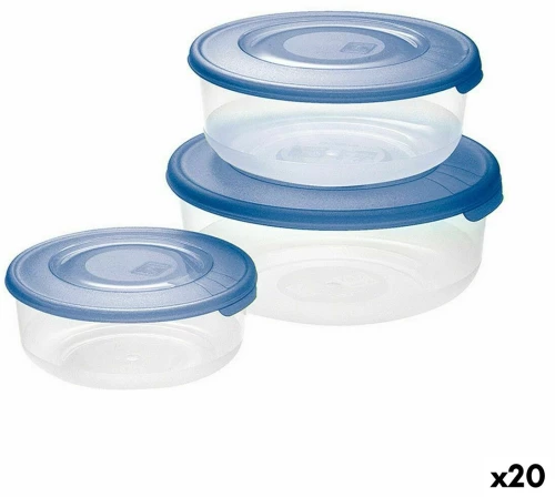 Σετ με Κυτία Γεύματος Tontarelli Family Στρογγυλή 3 Τεμάχια (20 Μονάδες) S2232336